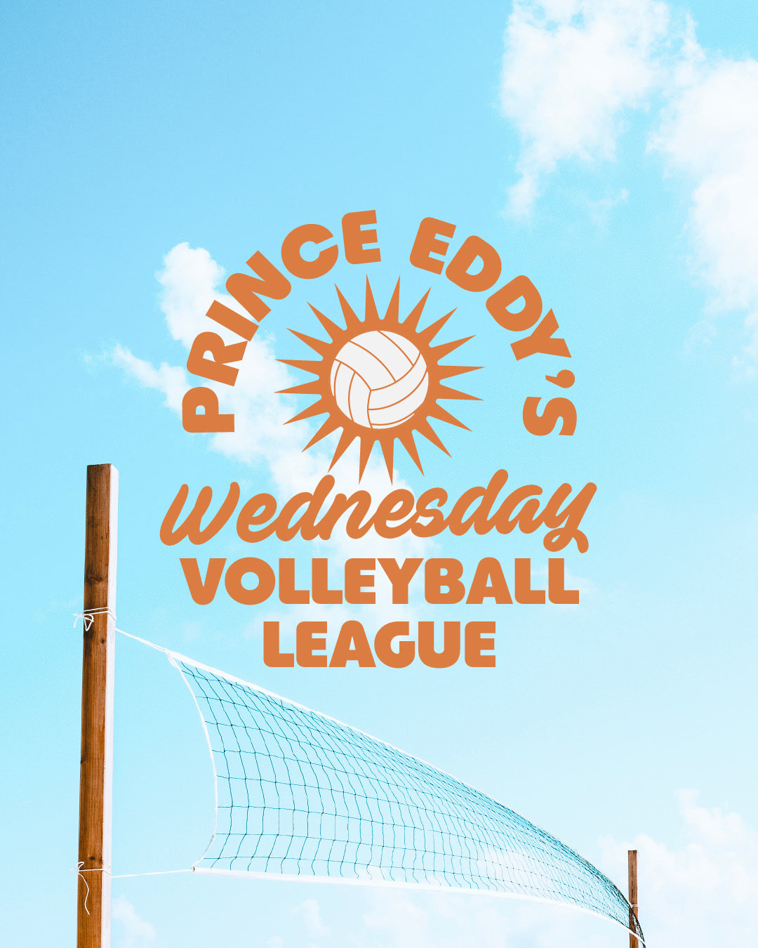 Prince Eddy’s — WEDNESDAY Night Volleyball League • Team Sign-up