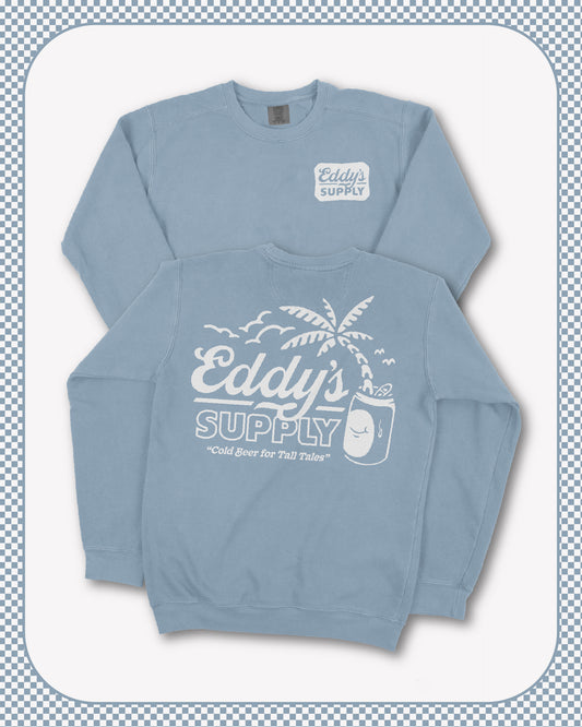 Crewneck • Cold Supply - Faded Blue