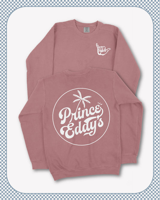 Crewneck • Relaxed Fit - Faded Maroon