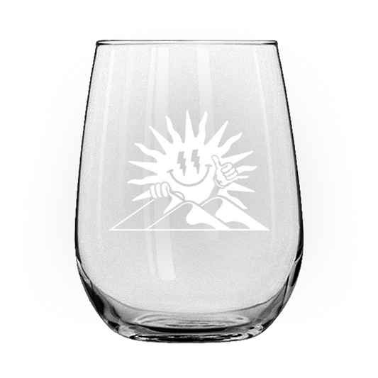 Glass • 13oz — Sun Smiley