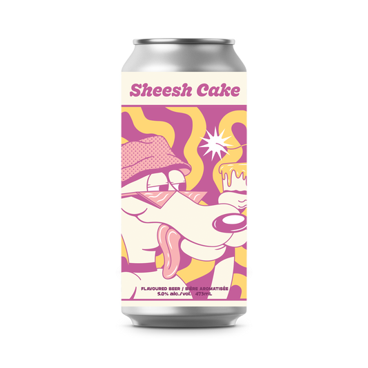 Sheesh Cake • Passionfruit Cheesecake Sour Ale • 473ml