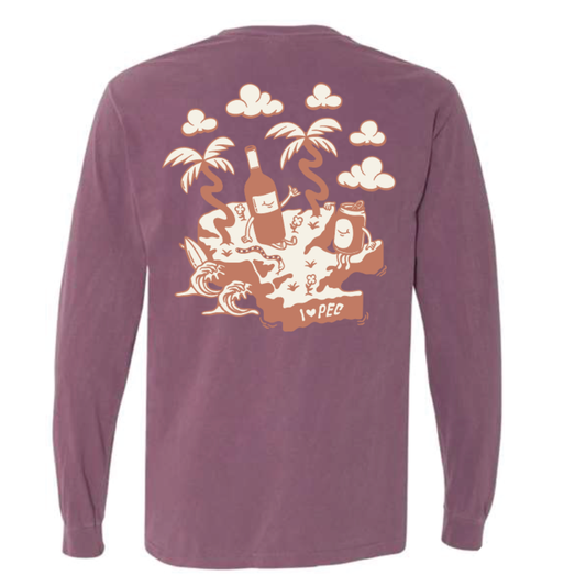 T-shirt • Long Sleeve - I <3 PEC