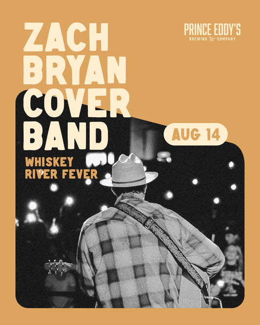 CONCERT • Zach Bryan Cover Band (Whiskey River Fever) - Aug 14